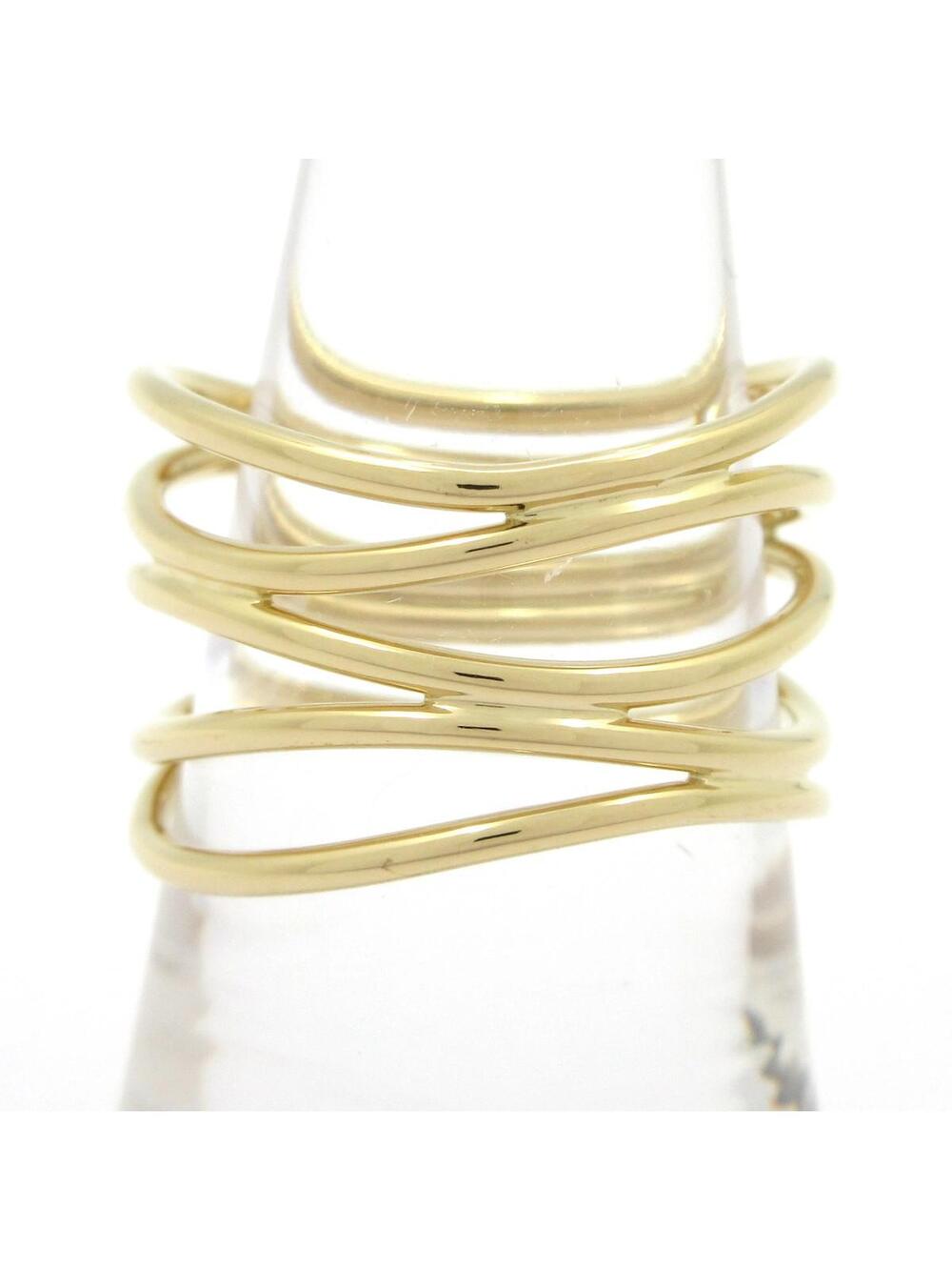 Tiffany&Co. Wave 5-Row Ring 18K Yellow #373103T25B
